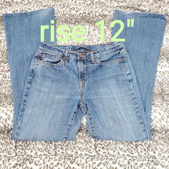 SZ 6 JEAN STAR stretch straight leg deni. - Picture 10 of 11